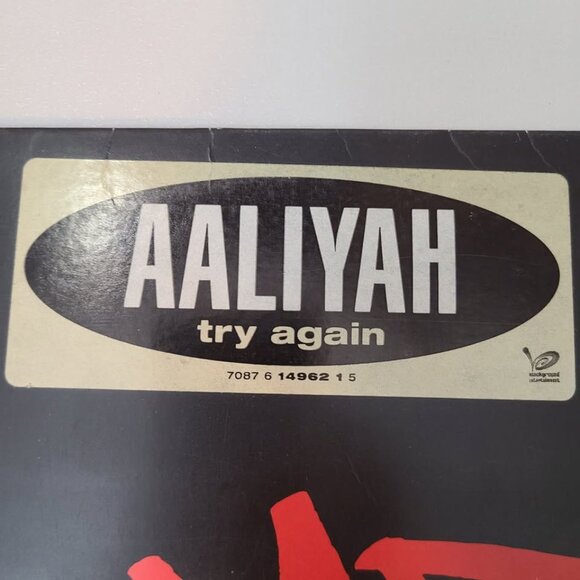 Aaliyah - Try Again - U.S. PROMO 12" VINYL - Picture 3 of 7